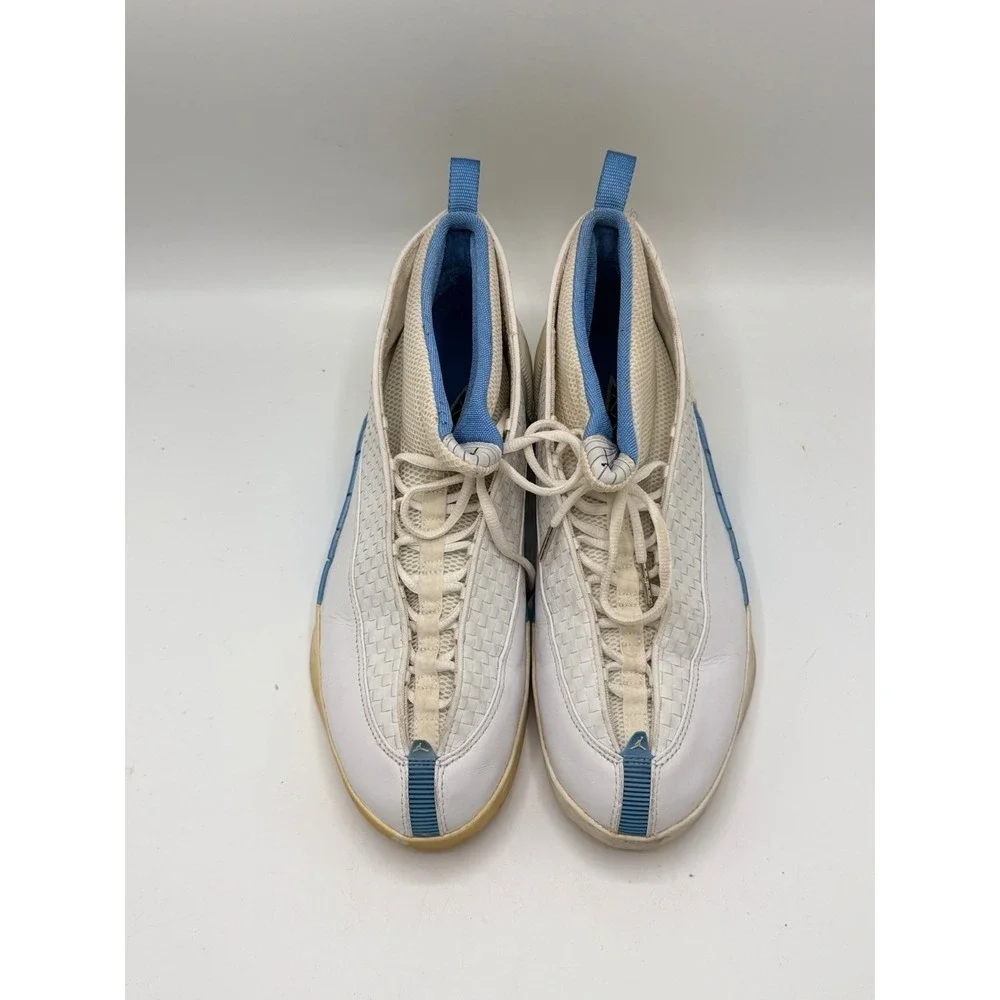 Nike Air Jordan 15 XV OG Columbia 1999 White Blue Size 12.5 Sneakers 136029-141